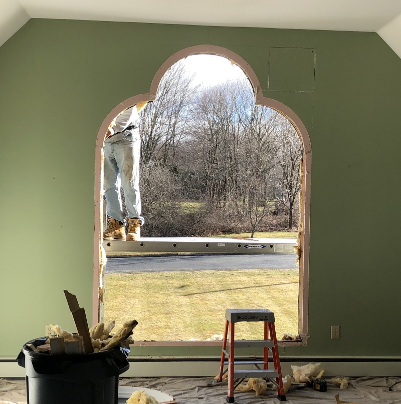 Window removed